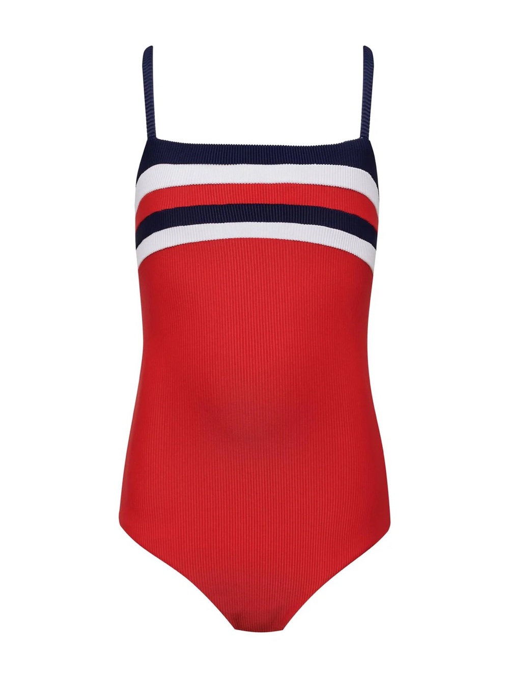 Beach Riot Little Jessa One Piece Red White & Blue Color Block Size 2 NWT BABY